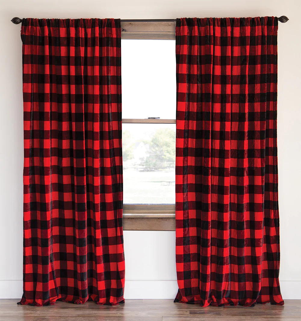 Lumberjack Plaid Drapes