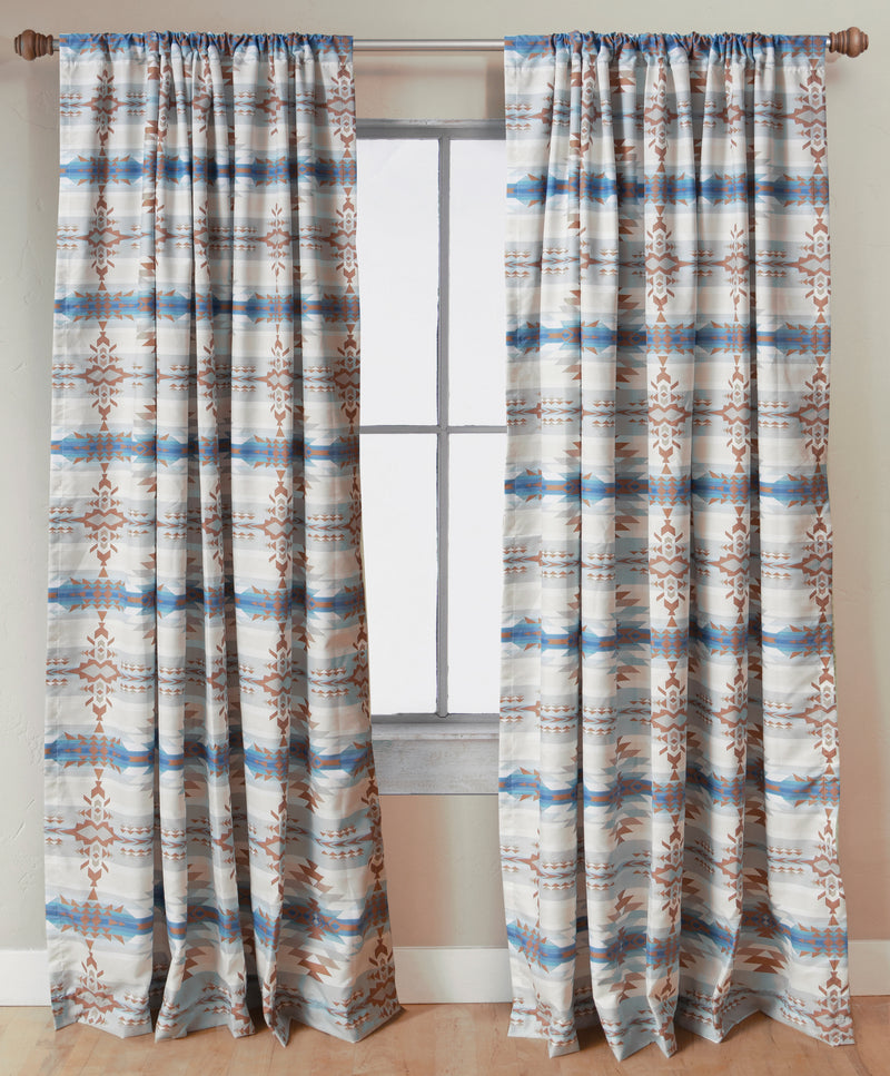 Stack Rock Southwestern Curtain Panel Set