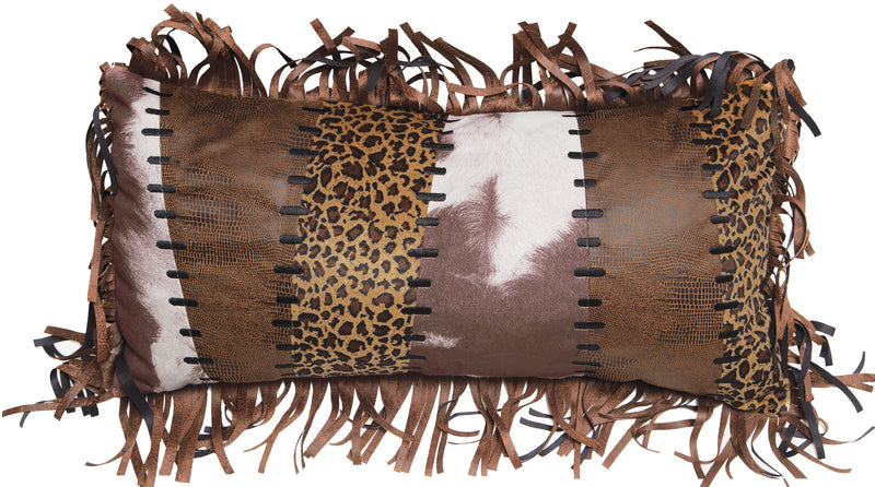 Wrangler Western Patch Throw Pillow