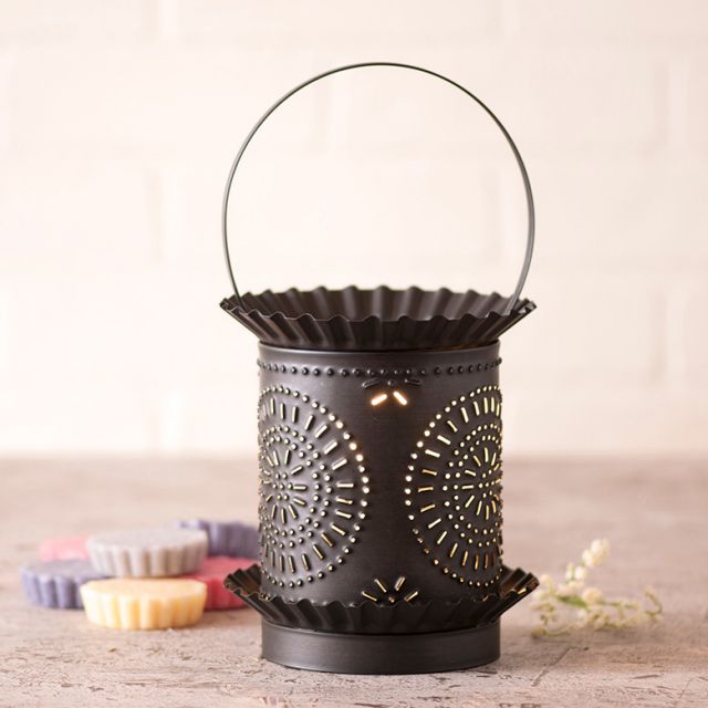 Jumbo Wax Warmer with Chisel in Kettle Black