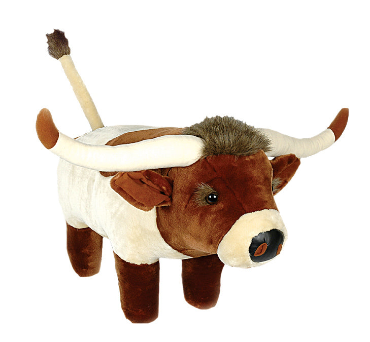 Longhorn Plush Foot Stool