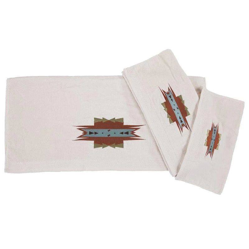 MESA 3PC TOWEL SET, CREAM