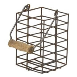Mini Wire Tall Basket w/Handle