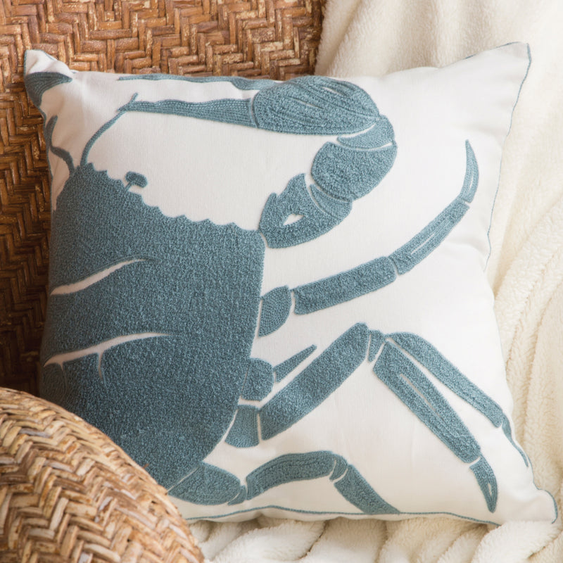Blue Crab Pillow