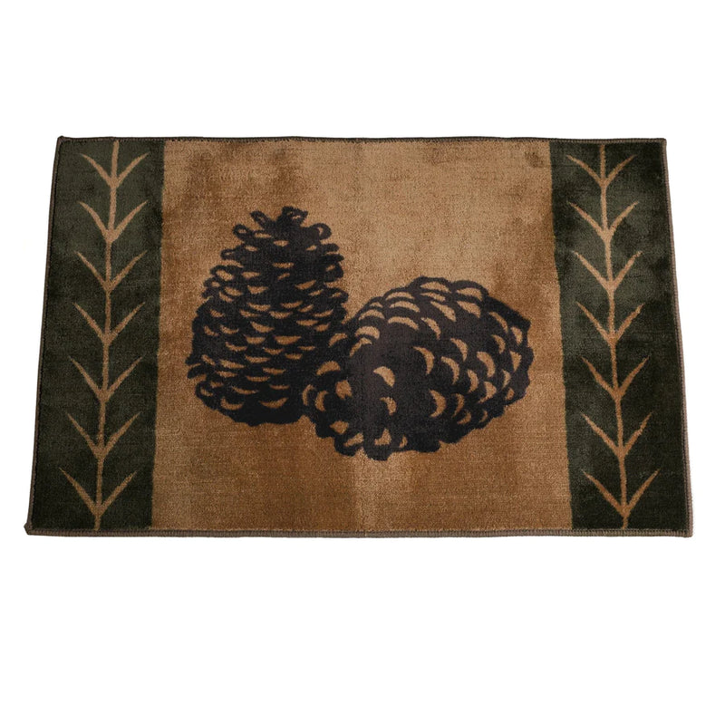 PINE CONE KITCHEN/BATH RUG