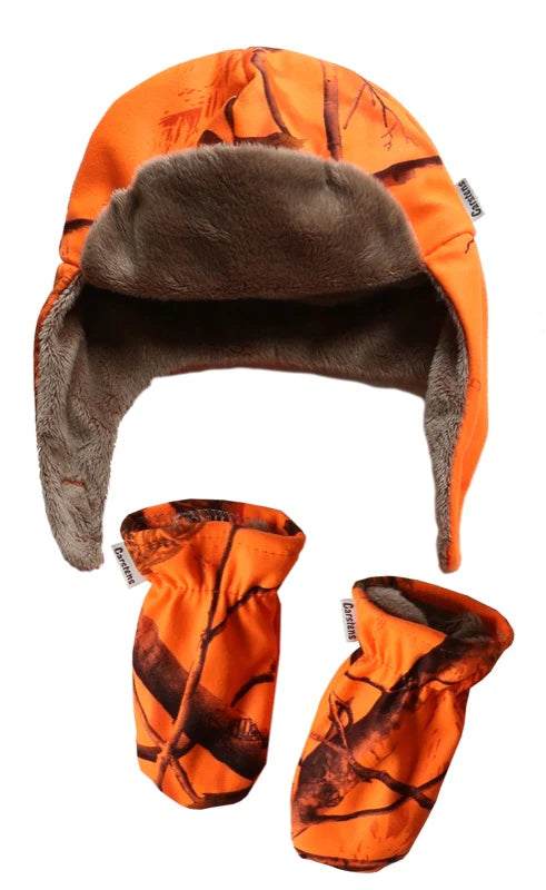 Realtree AP® Blaze Orange Baby Hat & Mitten Set