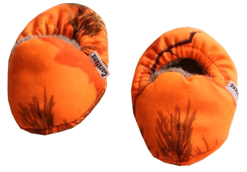 Realtree AP® Blaze Orange Baby Booties