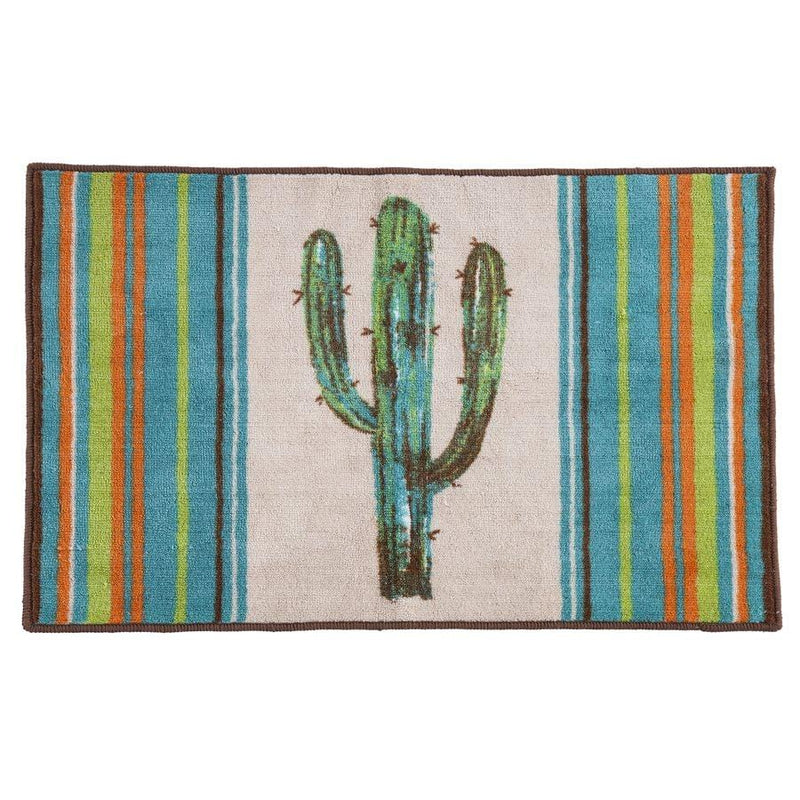 SERAPE COLORFUL CACTUS RUG