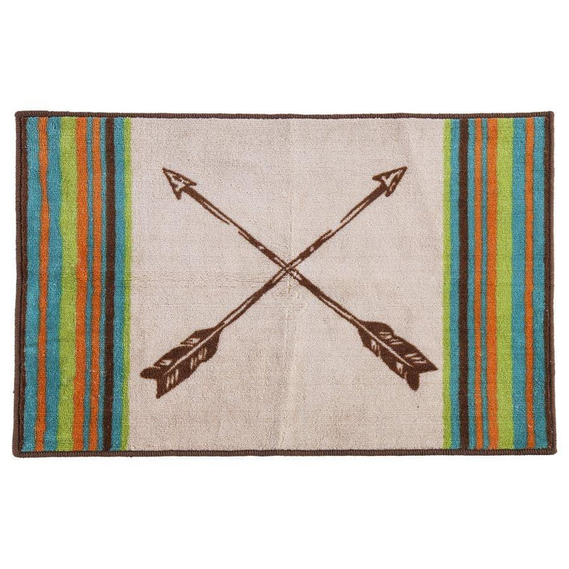 SERAPE KITCHEN/BATH RUG W/ ARROW DESIGN