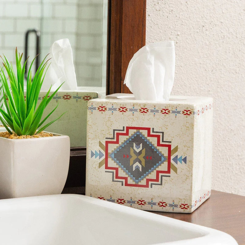 SPIRIT VALLEY CERAMIC TISSUE BOX