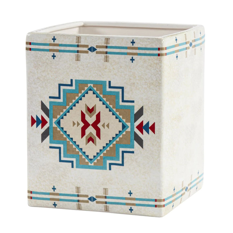 SPIRIT VALLEY CERAMIC WASTEBASKET