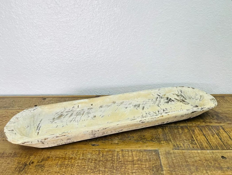 Small Bread Bowl, Antique White