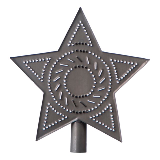 Star Tree Topper in Kettle Black