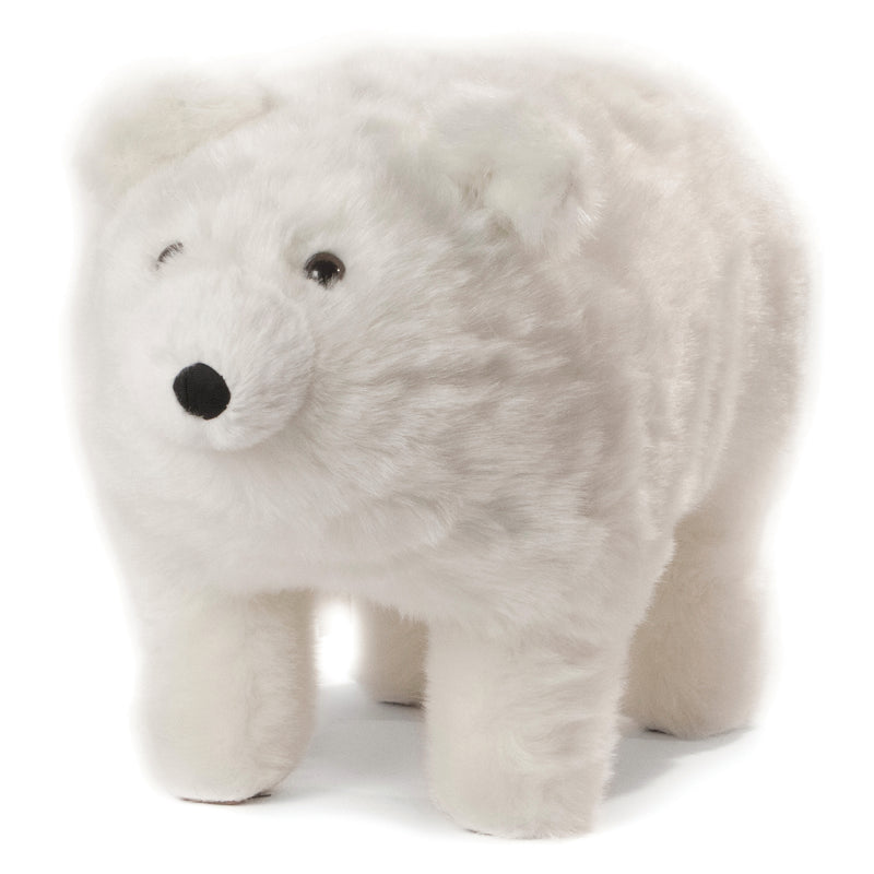 Frosty Polar Bear Foot Stool