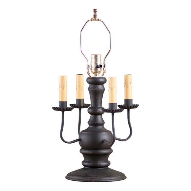 Cedar Creek Lamp Base in Americana Black