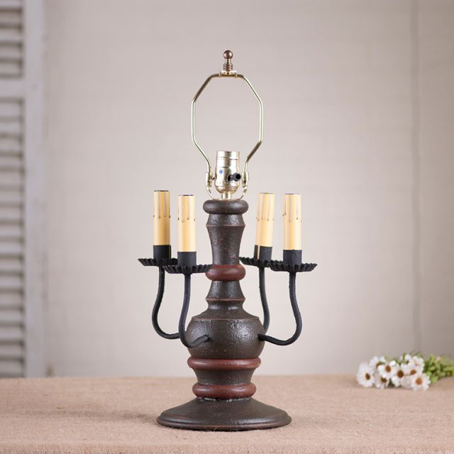Cedar Creek Lamp Base in Americana Espresso