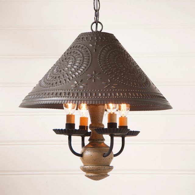 Homespun Shade Light in Pearwood