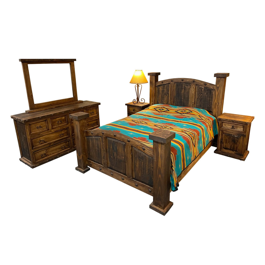 Mansion Rustic Bedroom Set