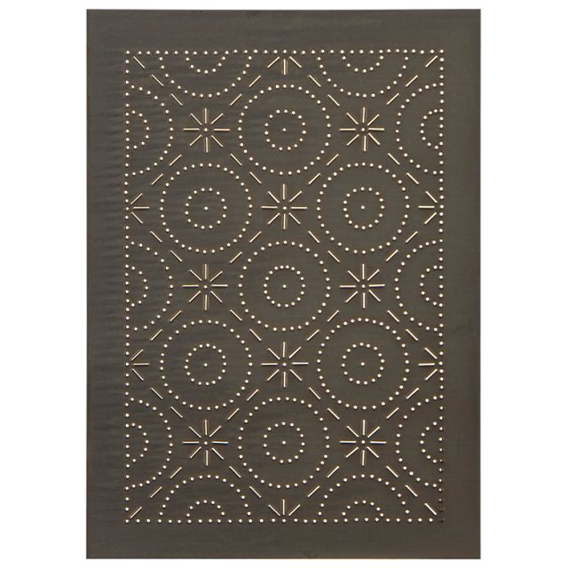 Old Mill Panel in Kettle Black