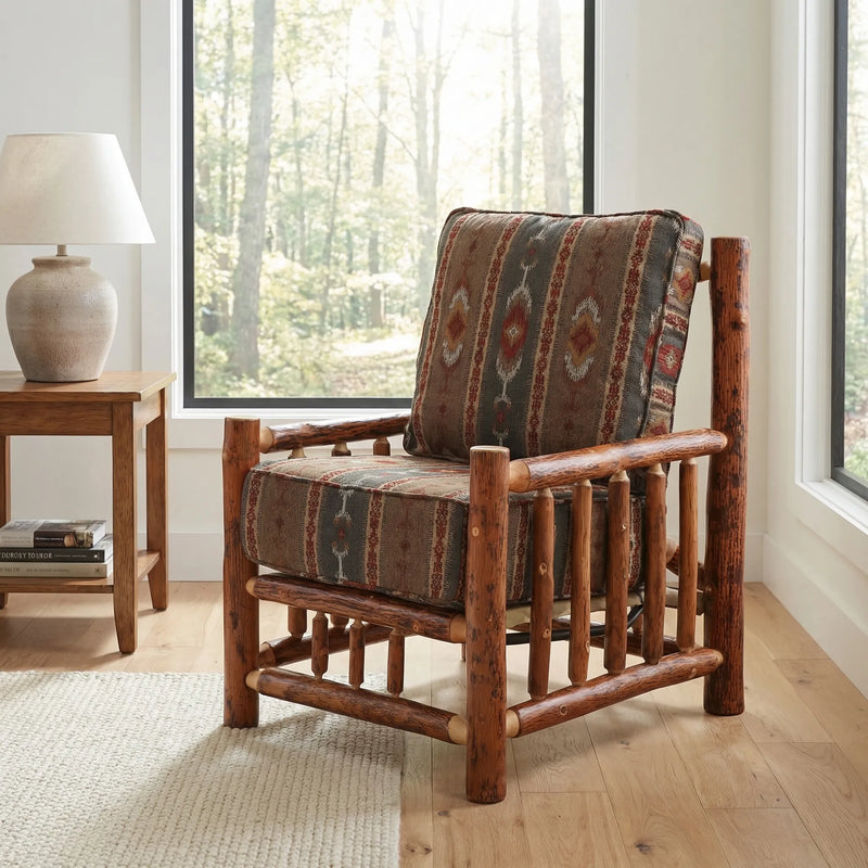 HIckory Log Sofa
