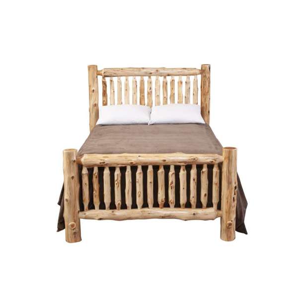 Cedar Log Small Spindle Bed - Thumbnail 5