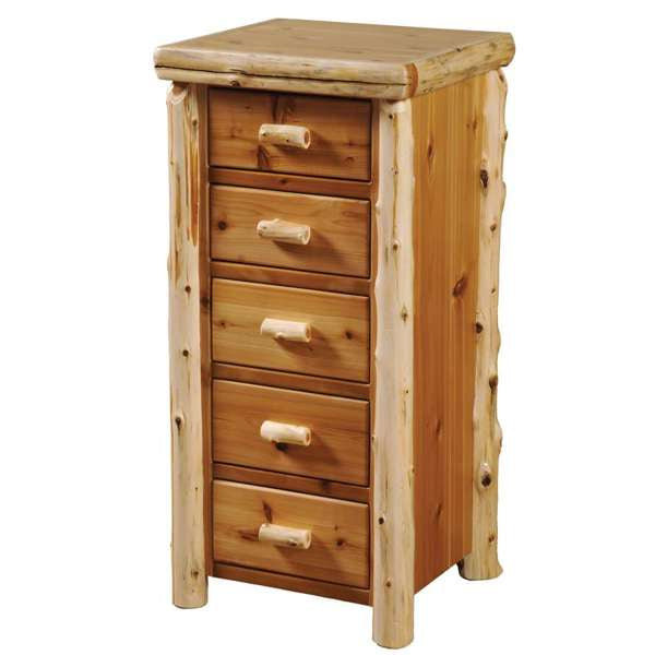 Cedar Log Storage Chest