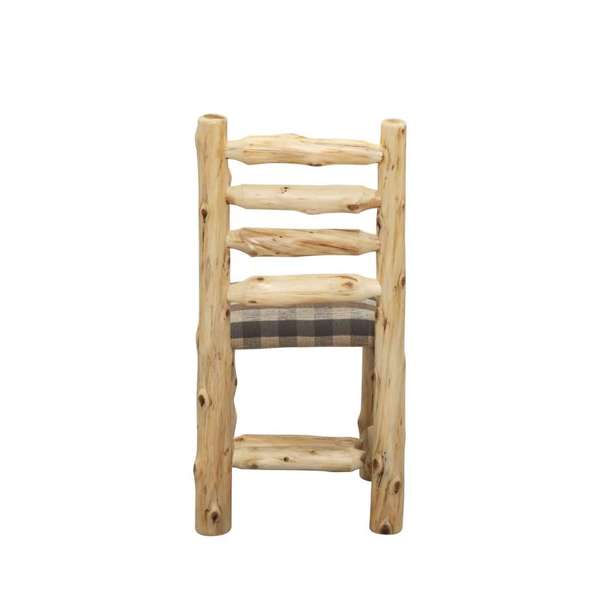 Cedar Log Upholstered Side Chair
