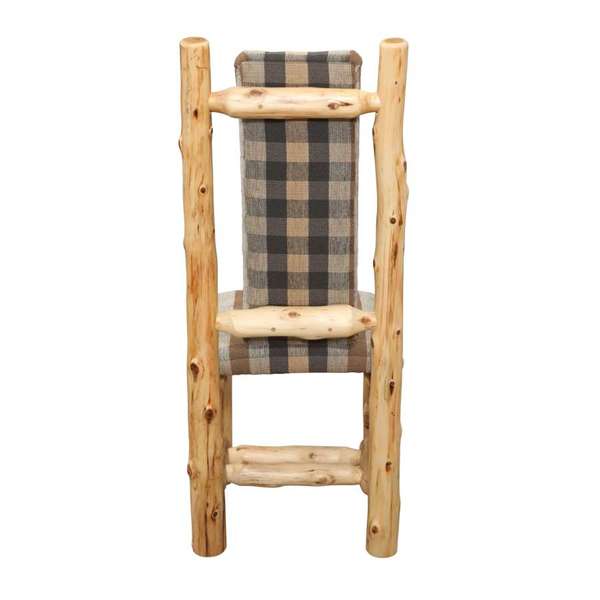 Cedar Upholstered High back Side Chair