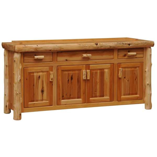Cedar Log 75-inch Buffet