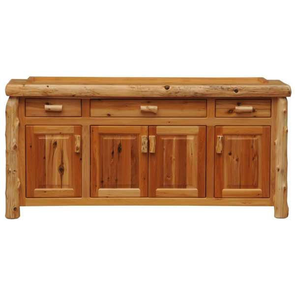 Cedar Log 75-inch Buffet