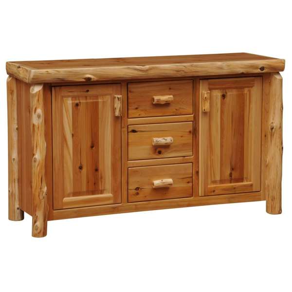Cedar Log Sideboard