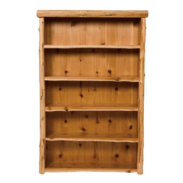 Cedar Log Large Bookshelf