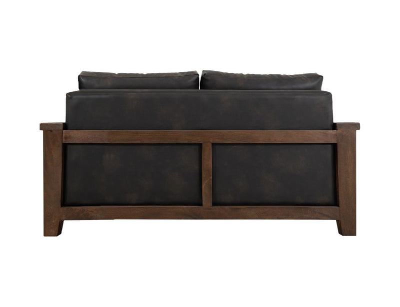 Walnut finish Sofas