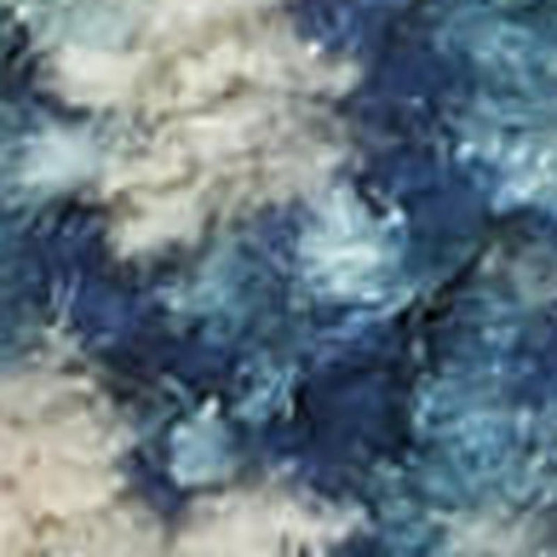 2' X 3' Light Blue Southwestern Power Loom Area Rug