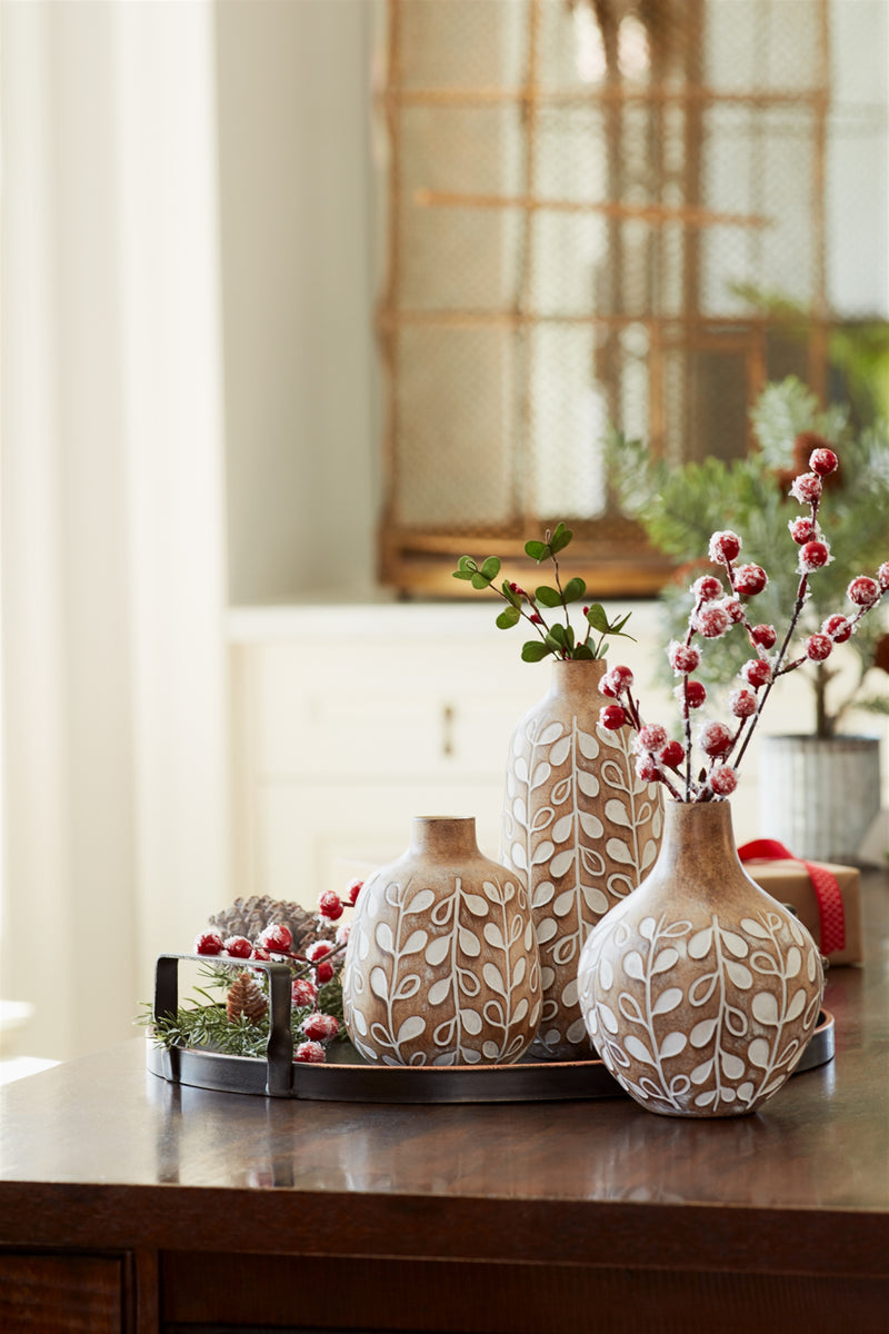 Decorative Leaf Vases