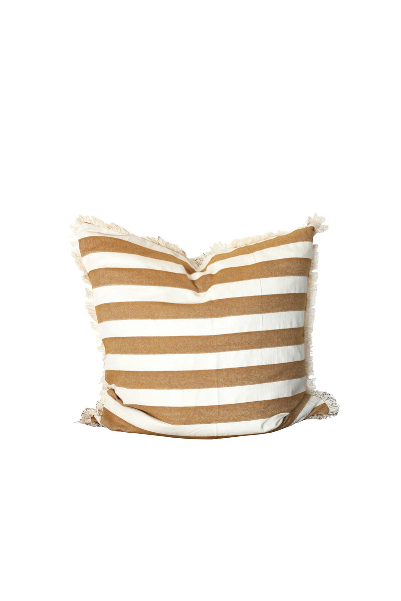 Pillow Wide Stripe 24" x 24" Yellow