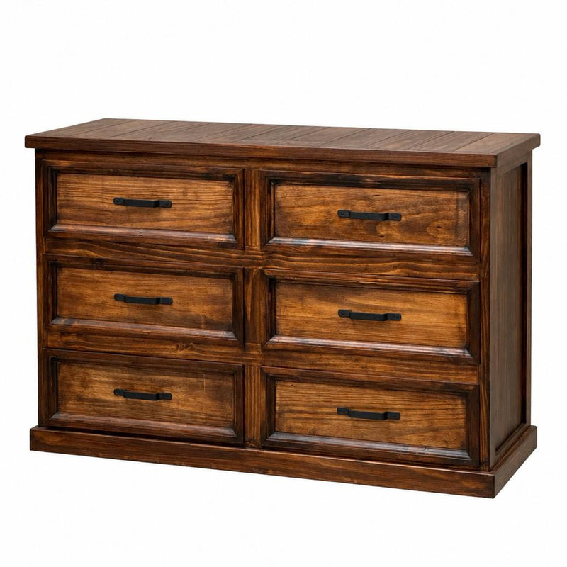 Rio Grande 6 drawer Rustic Dresser