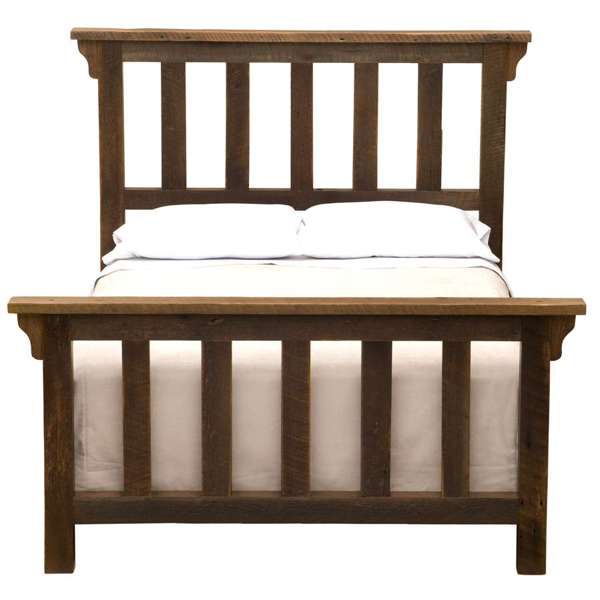 Barnwood Post Bed