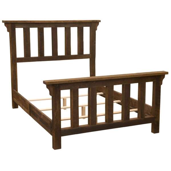 Barnwood Post Bed