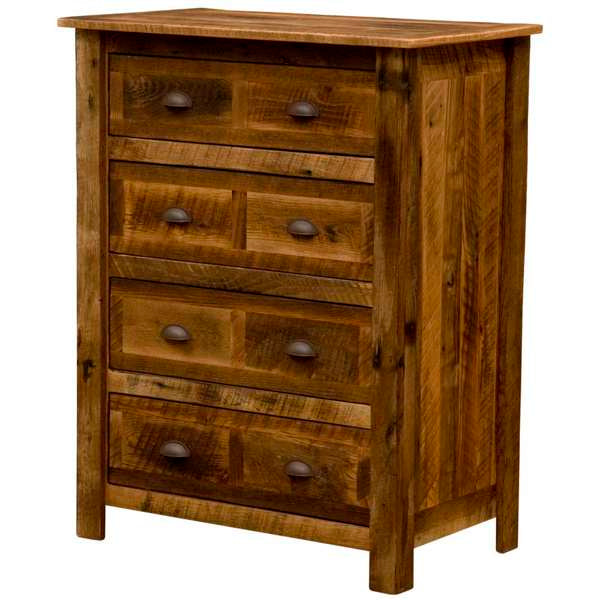Barnwood Four Drawer Chest