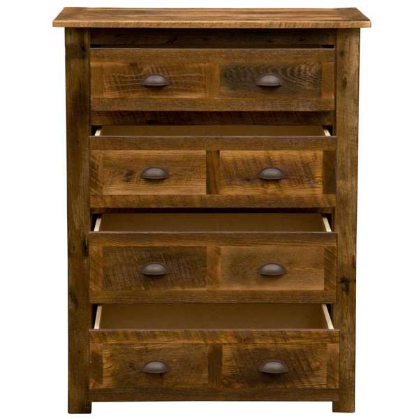 Barnwood Four Drawer Chest