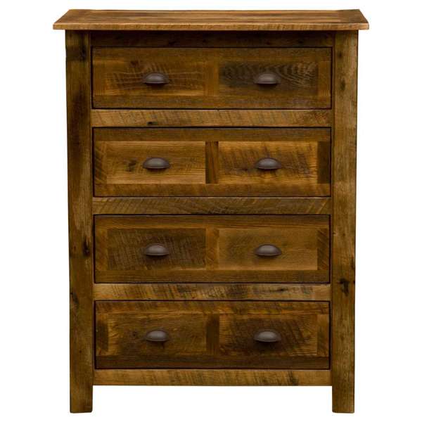 Barnwood Four Drawer Chest