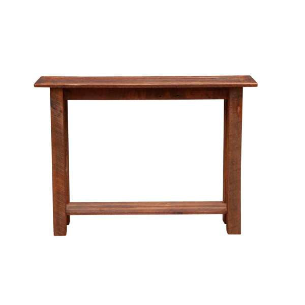Barnwood Open Sofa Table