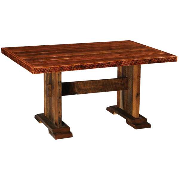 Barnwood Harvest Rectangle Dining Table