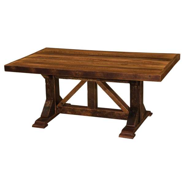Barnwood Homestead Rectangle Dining Table