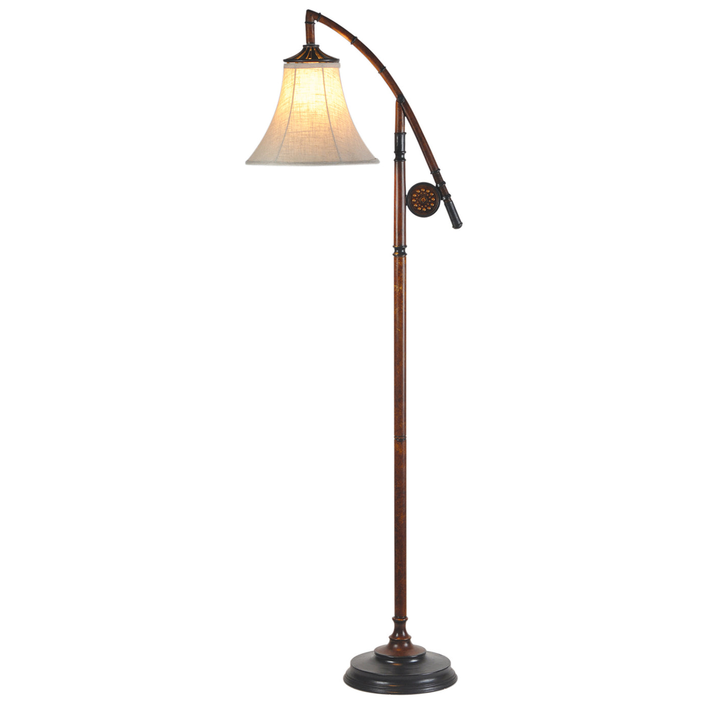 antique fishing reel lamp Cal Lighting Resin Table - Cast Bronze style to lend a distinctive fly fishing flavor to your house or weekend getaway Discover 9 Fishing Rod Lamps