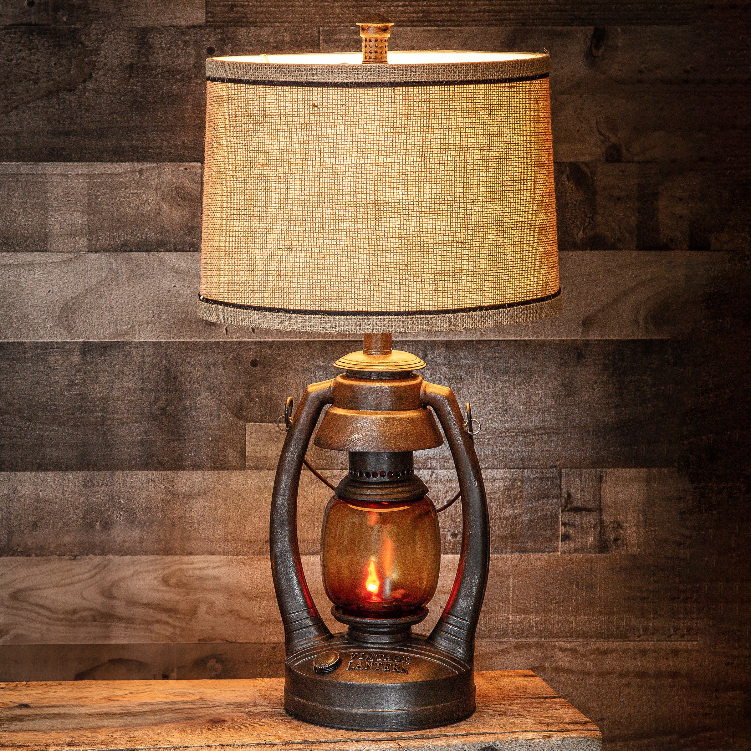 Vintage Direct Lantern Table Lamp