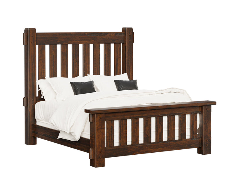 Tall Houston Rustic Bedroom Set 5 pcs