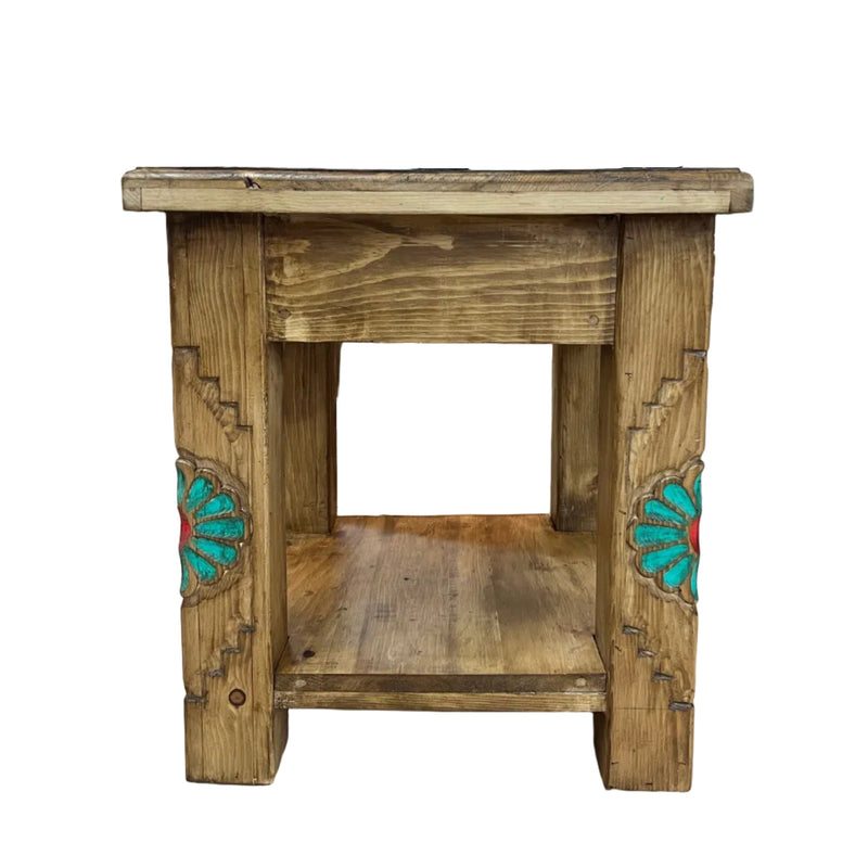 Rosetta Rustic End Table
