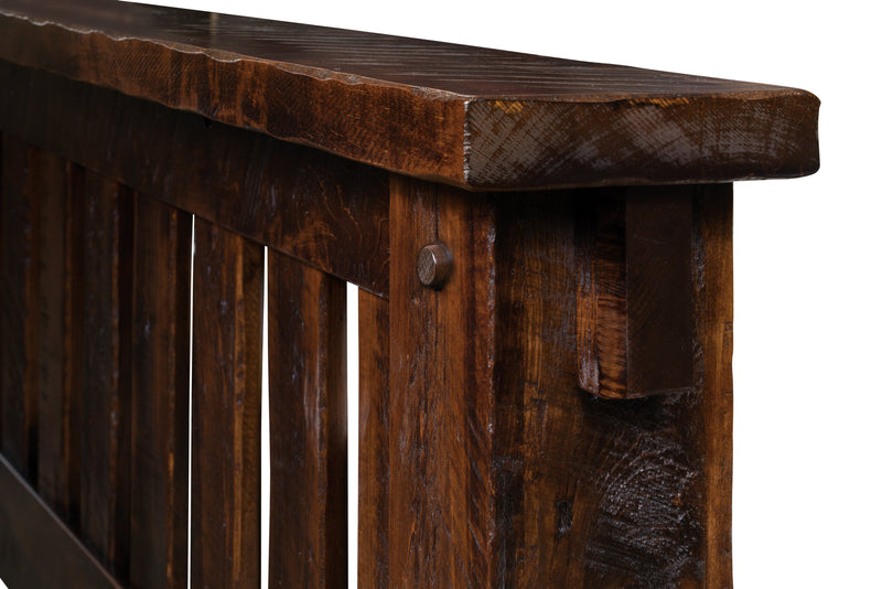 Short Houston Rustic Bed